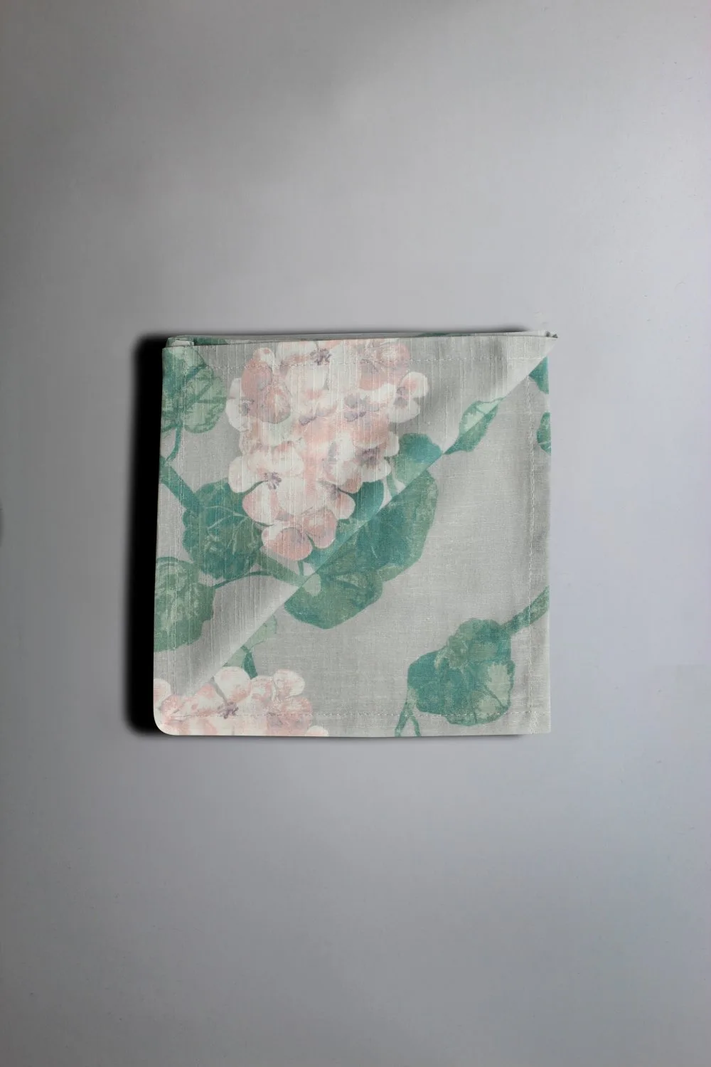 Servietter 4-pakning - Amara (grå/rosa) (Størrelse: 40 x 40 cm)