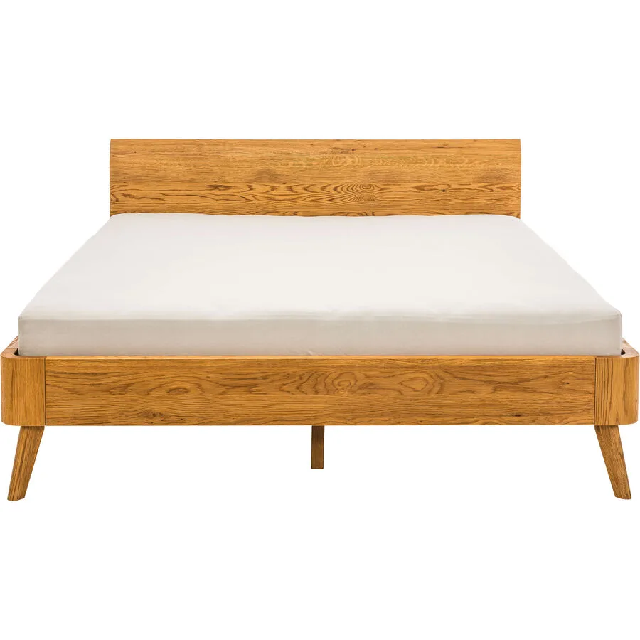 Hasena Bett Oak-Line eiche Holz Massivholz 160 x 200 cm - Möbel Konfigurator: Traummöbel individuell zusammenstellen