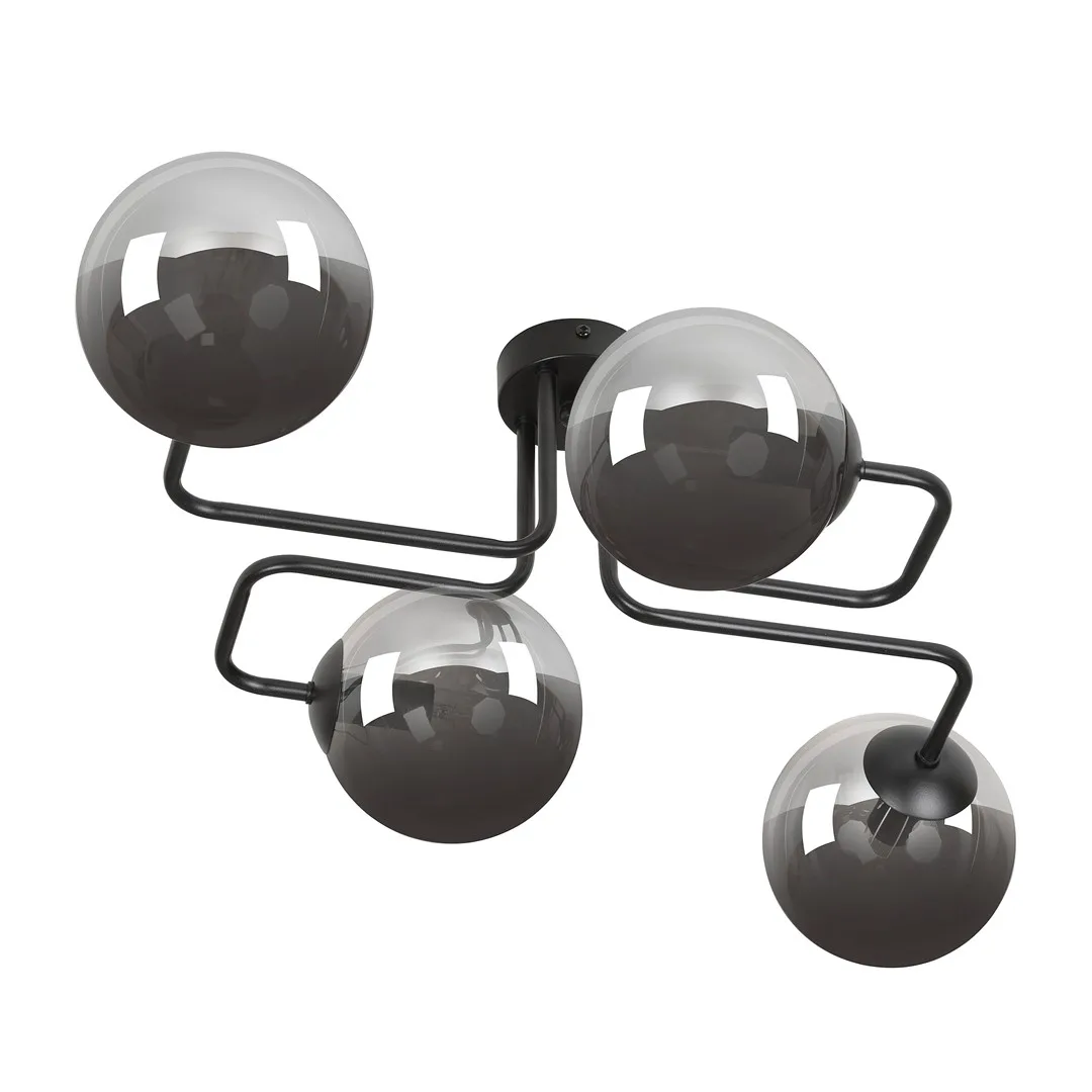 Emibig Lighting - Brendi 55cm - Takplafond - Rökfärgad