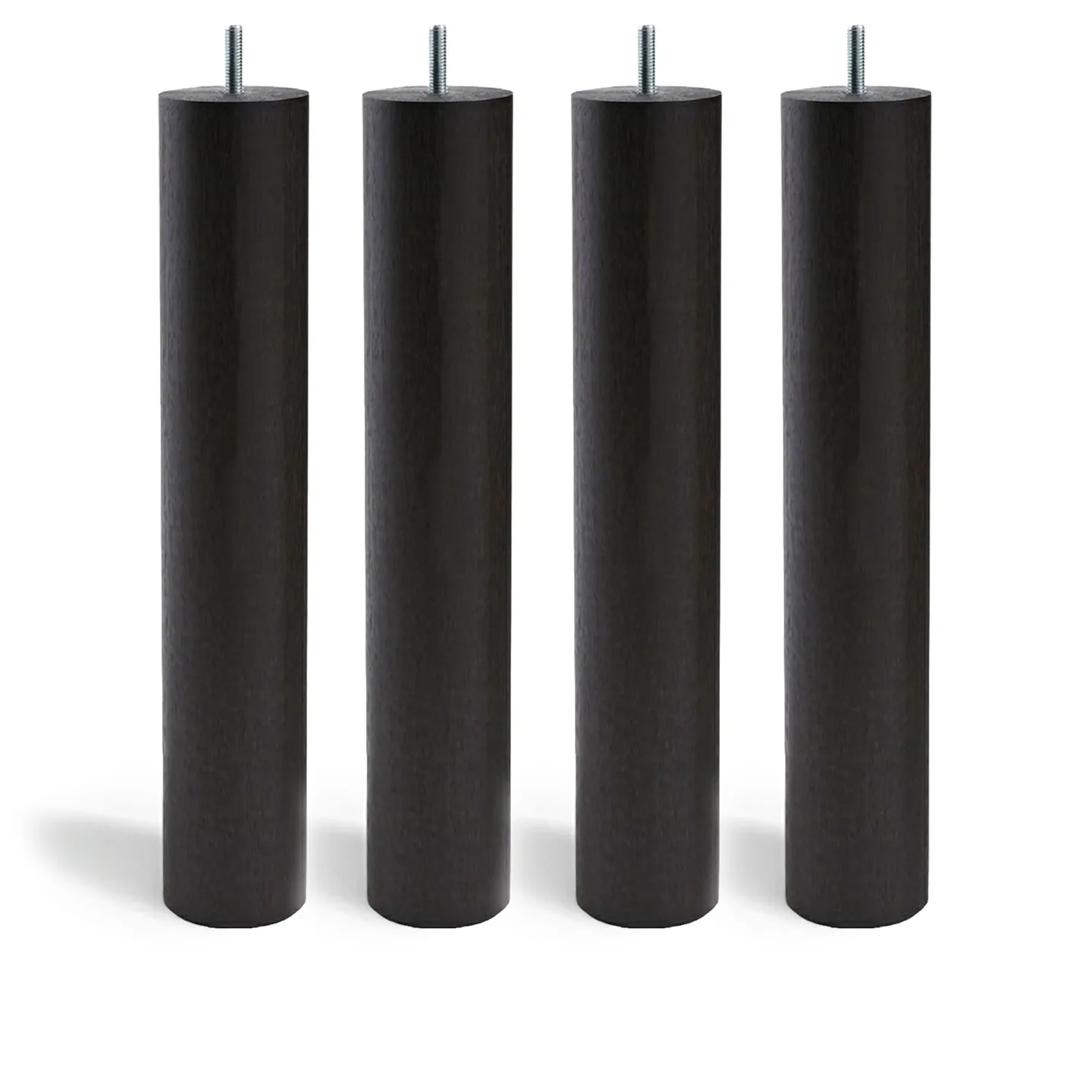 Carpe Diem Beds - Cylinder Sängben Wenge 30 cm - Sängben - Träfärgad