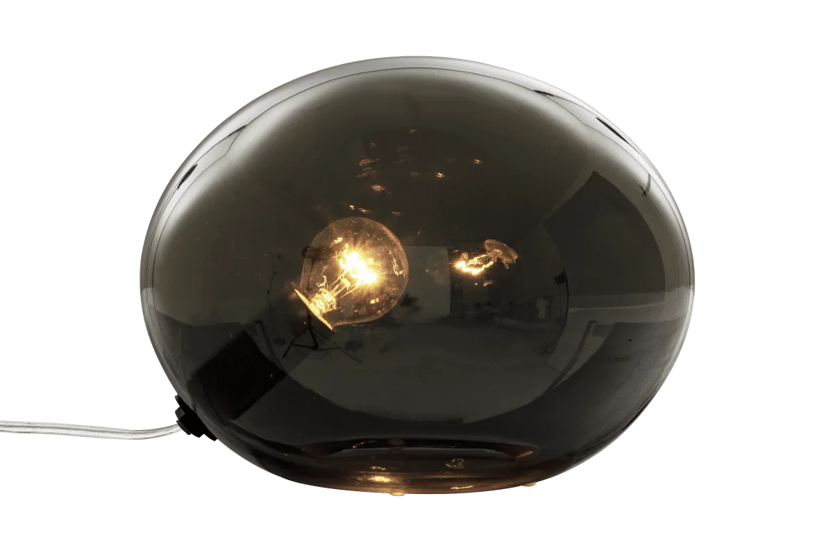 Aneta Lighting - Globus 18cm - Bordslampa - Rökfärgad