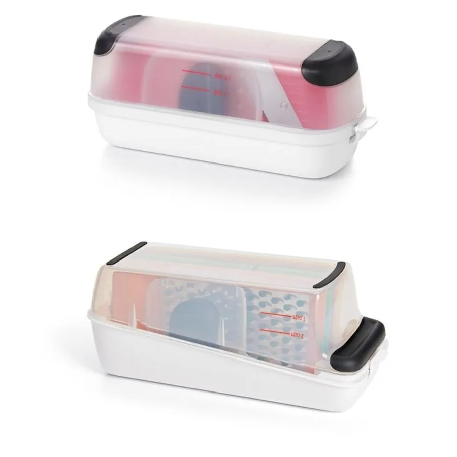Reibe Oxo 4-farbig Polypropylen/ABS B 26.6 cm Set