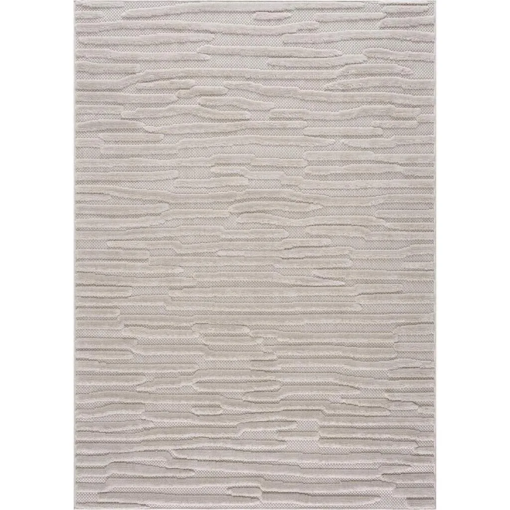 Shaggy Indoor-Outdoor - Neston (beige) (Størrelse: 80 x 150 cm)