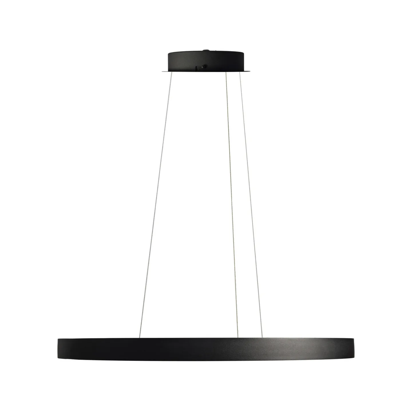 Gloria LED-hængelampe, Ø 80 cm, metal, hvid - Antidark - Spisestue - Design - Rund