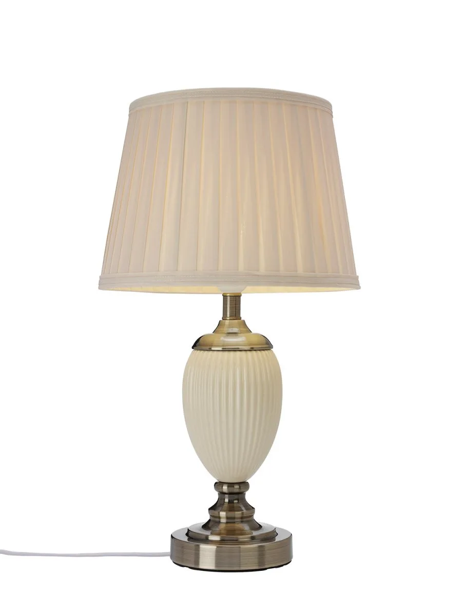 Cottex - Ottilia 50cm - Bordslampa - Beige