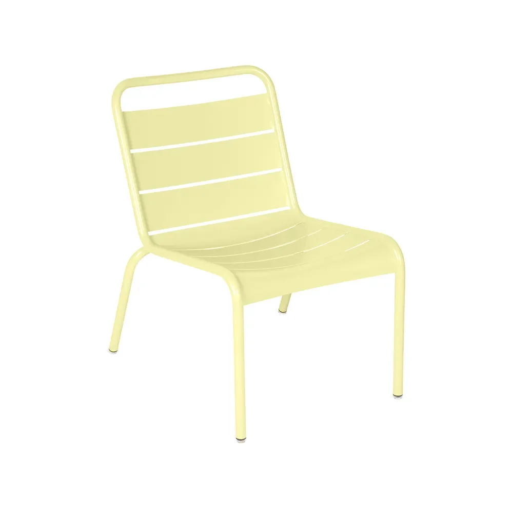 Fermob Luxembourg loungestol Frosted lemon (gul)