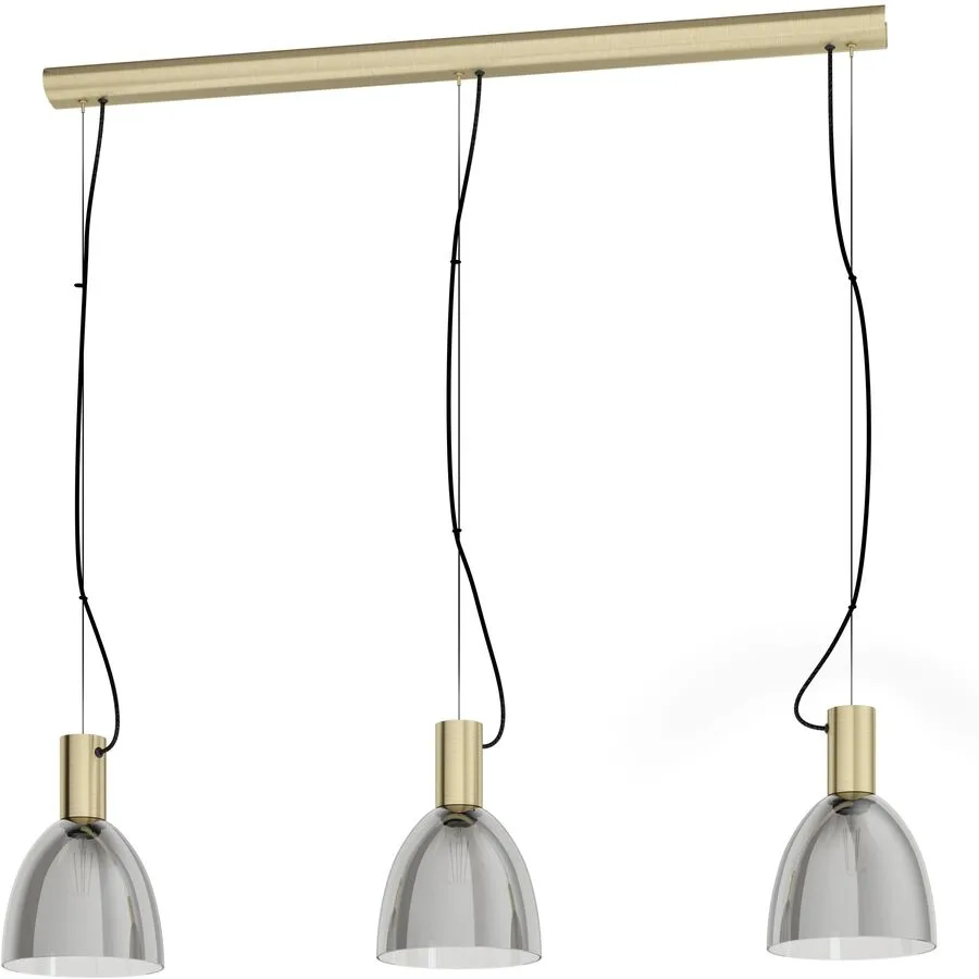 Eglo Pendellampe Lebalio Braun Stahl 19.5 cm 110 cm