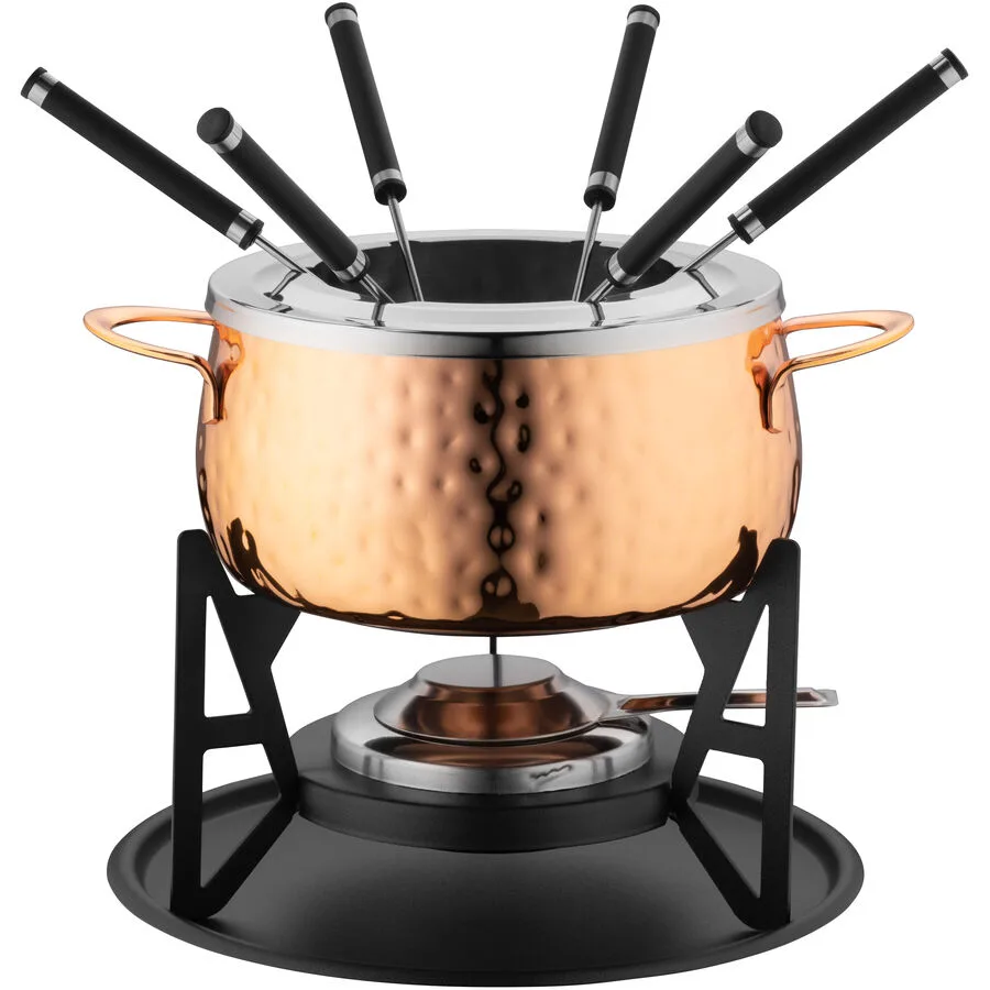 MÄSER Fondue-Set Eaty Kupfer Edelstahl