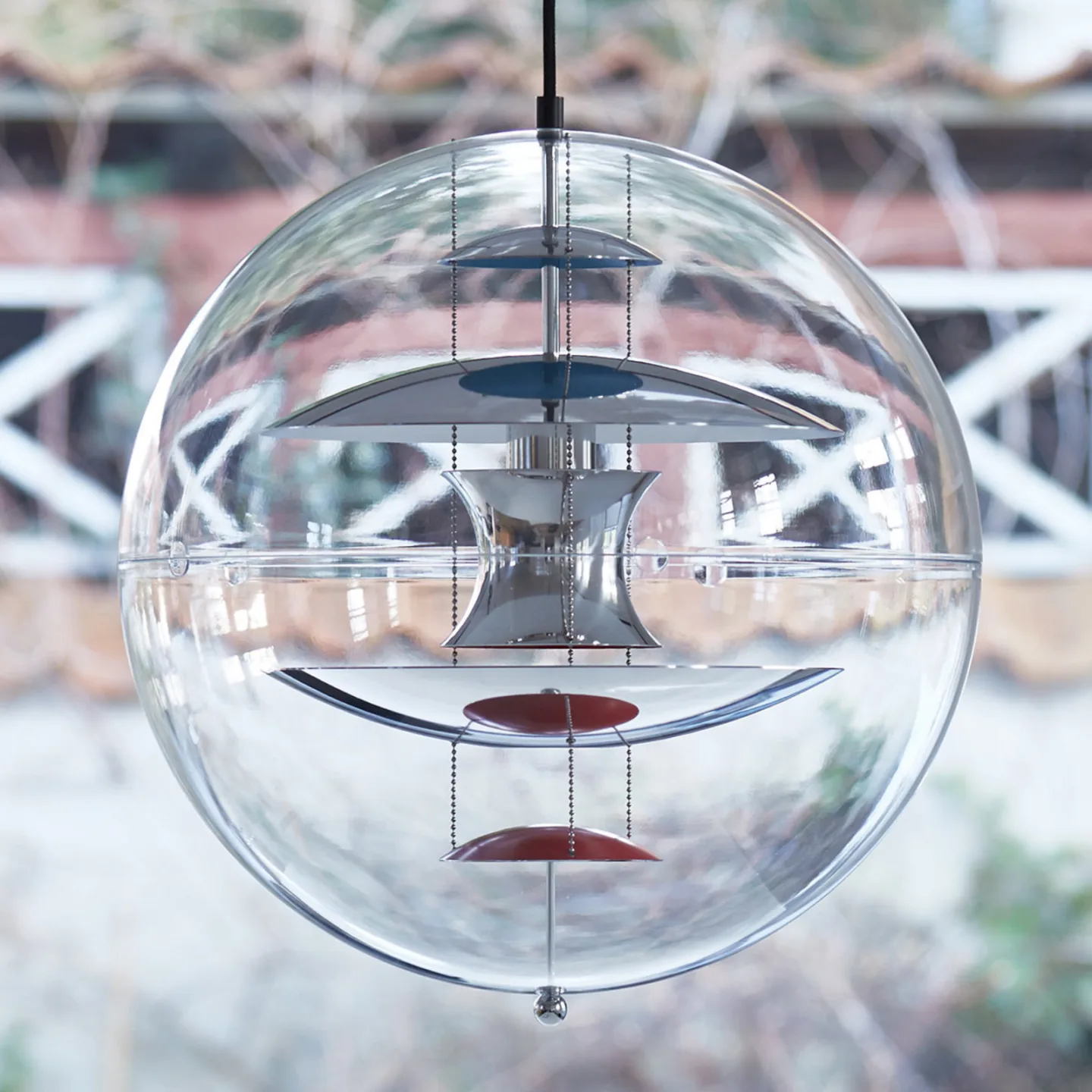 VP Globe 50 Alu Pendelleuchte - Verpan - Wohnzimmer - Design - Kunststoff - Einflammig