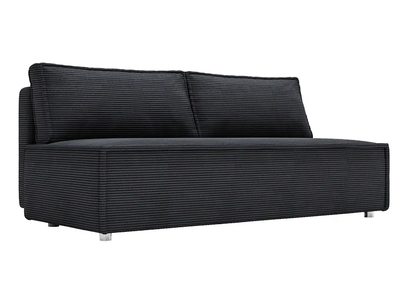 Bettsofa UNO Stoff dunkelgrau
