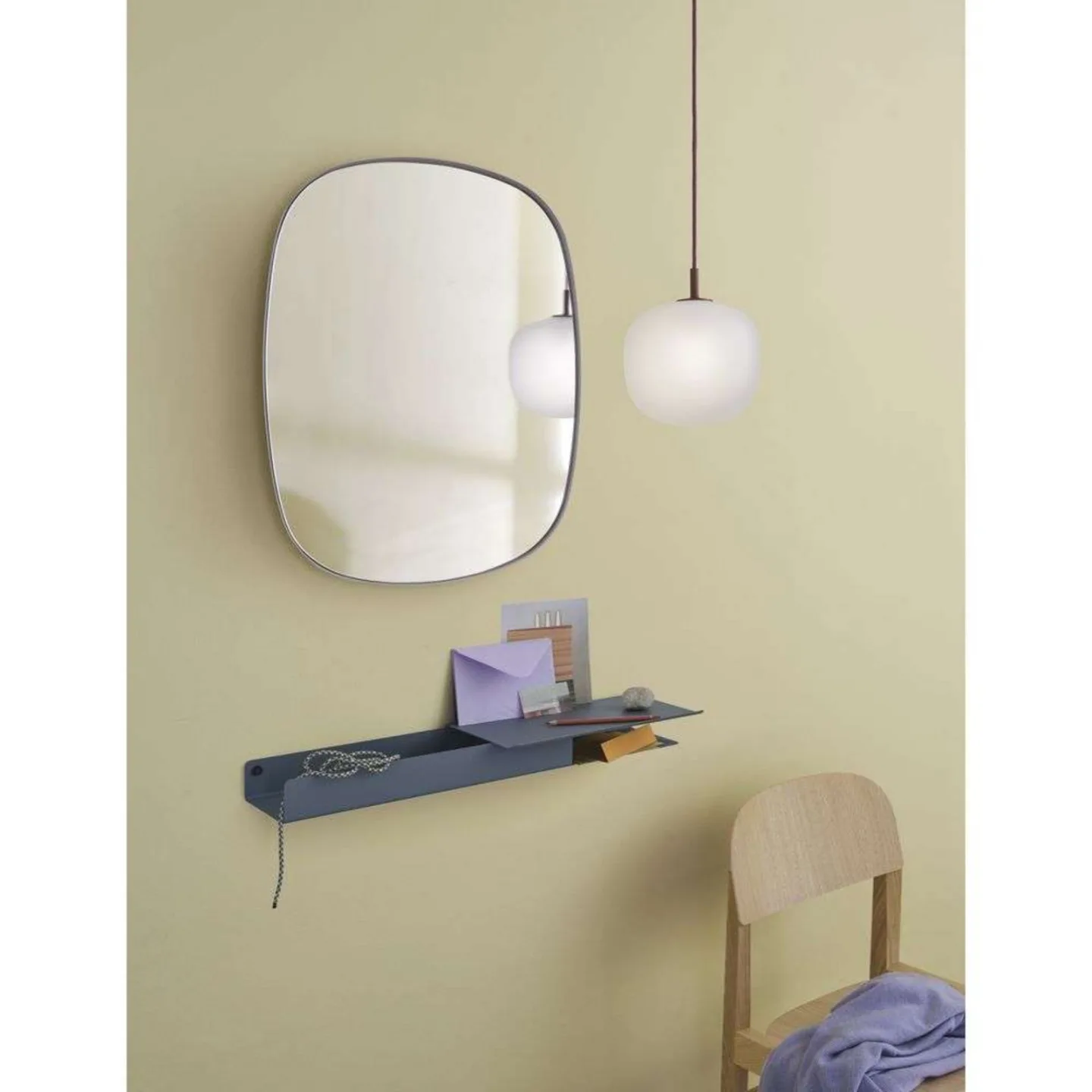 Rime Pendelleuchte Ø12 Deep Red - Muuto - Wohnzimmer - Glas