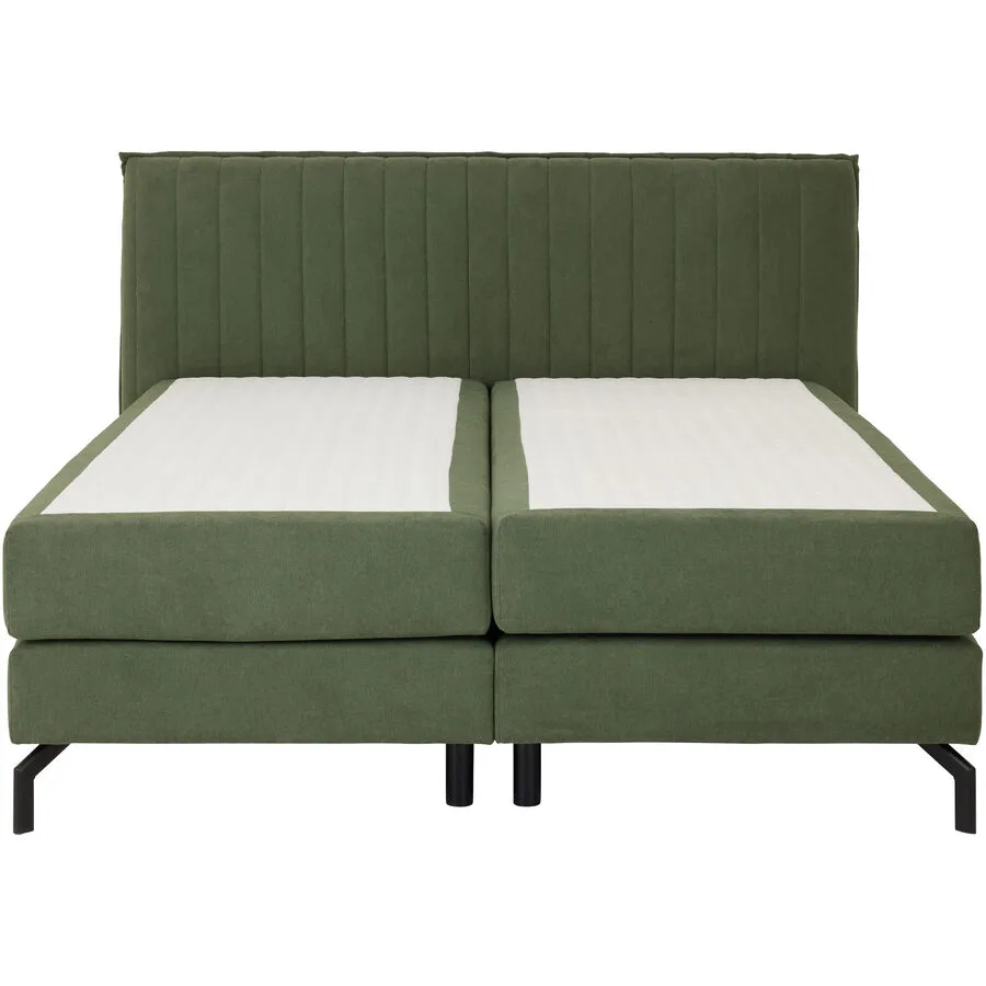 Boxspringbett Bela grün 160x200