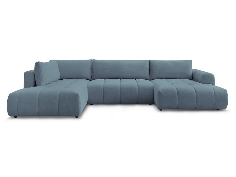 Wohnlandschaft BOBOCHIC FUJI Stoff hellblau