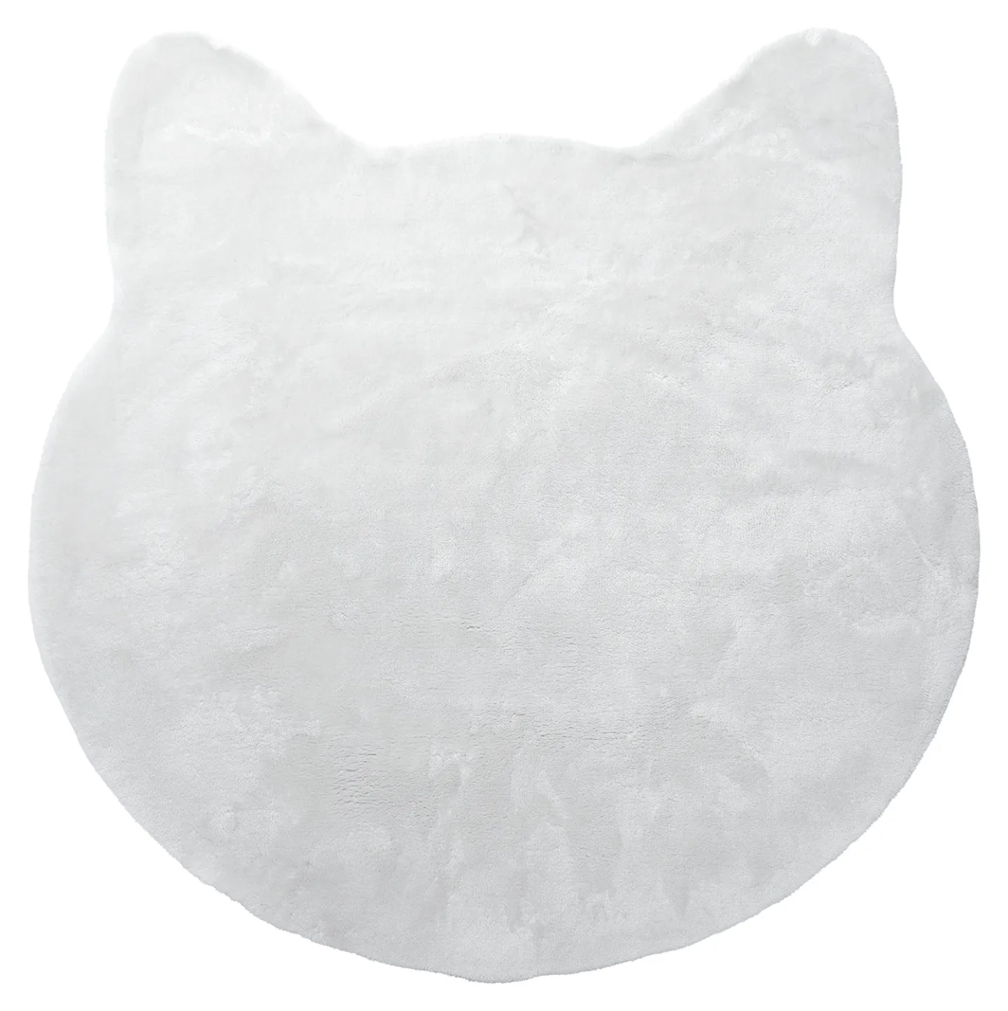 Barneteppe - Aranga Super Soft Cat (hvit) (Størrelse: Ø 80 cm)