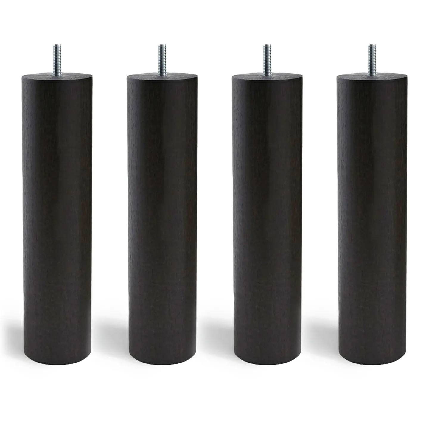 Carpe Diem Beds - Cylinder Sängben Wenge 23 cm - Sängben - Träfärgad