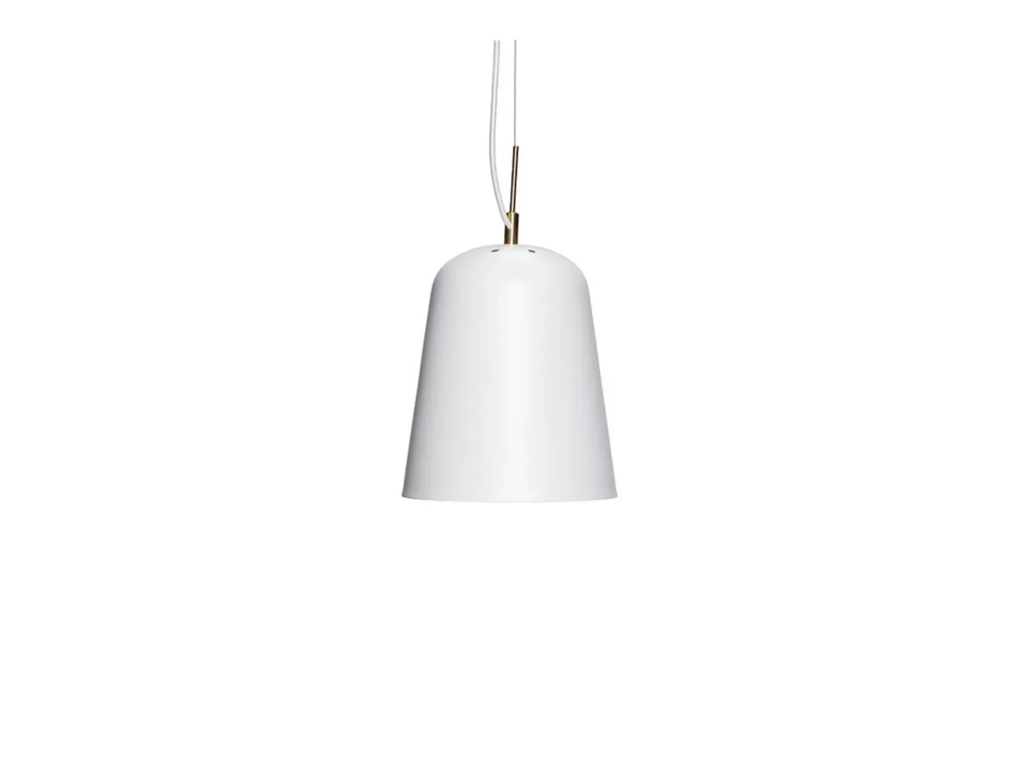 Moving Pendelleuchte White - Hübsch - Wohnzimmer - Metall