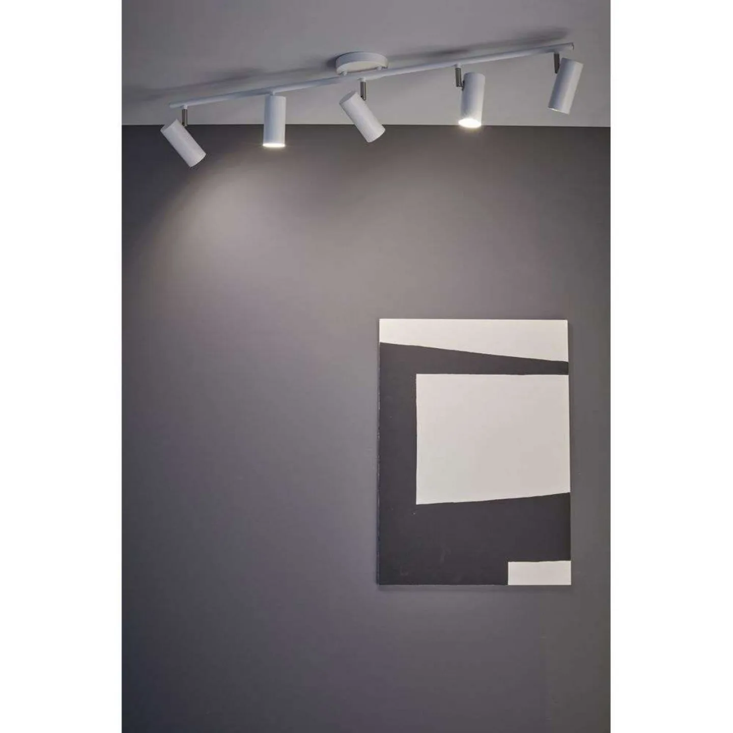 Barcelona Deckenleuchte 5L White - Markslöjd - Wohnzimmer - Metall