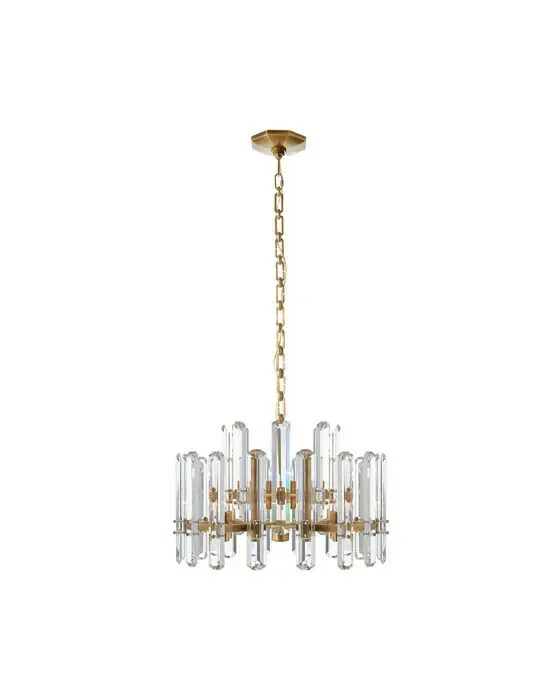 Bonnington Chandelier Antique Brass