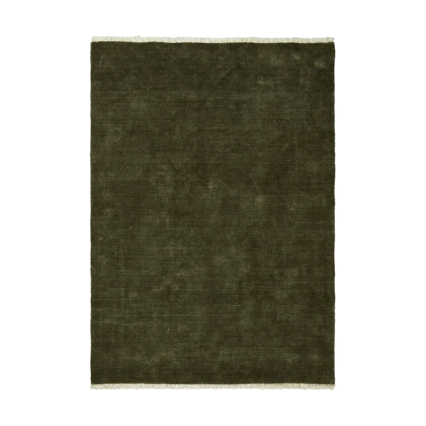 Ferm Living Firth Jute-Teppich Dark olive, 170x240 cm