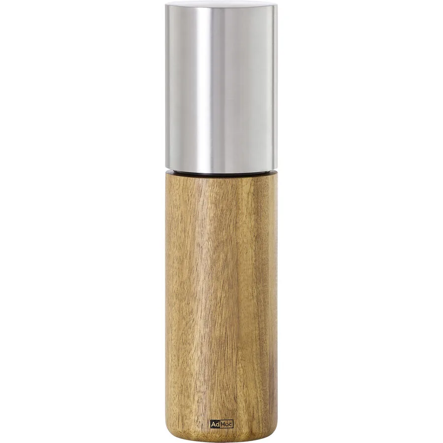 AdHoc Pfeffermühle Herbes holzfarben Edelstahl/holz H 22 cm