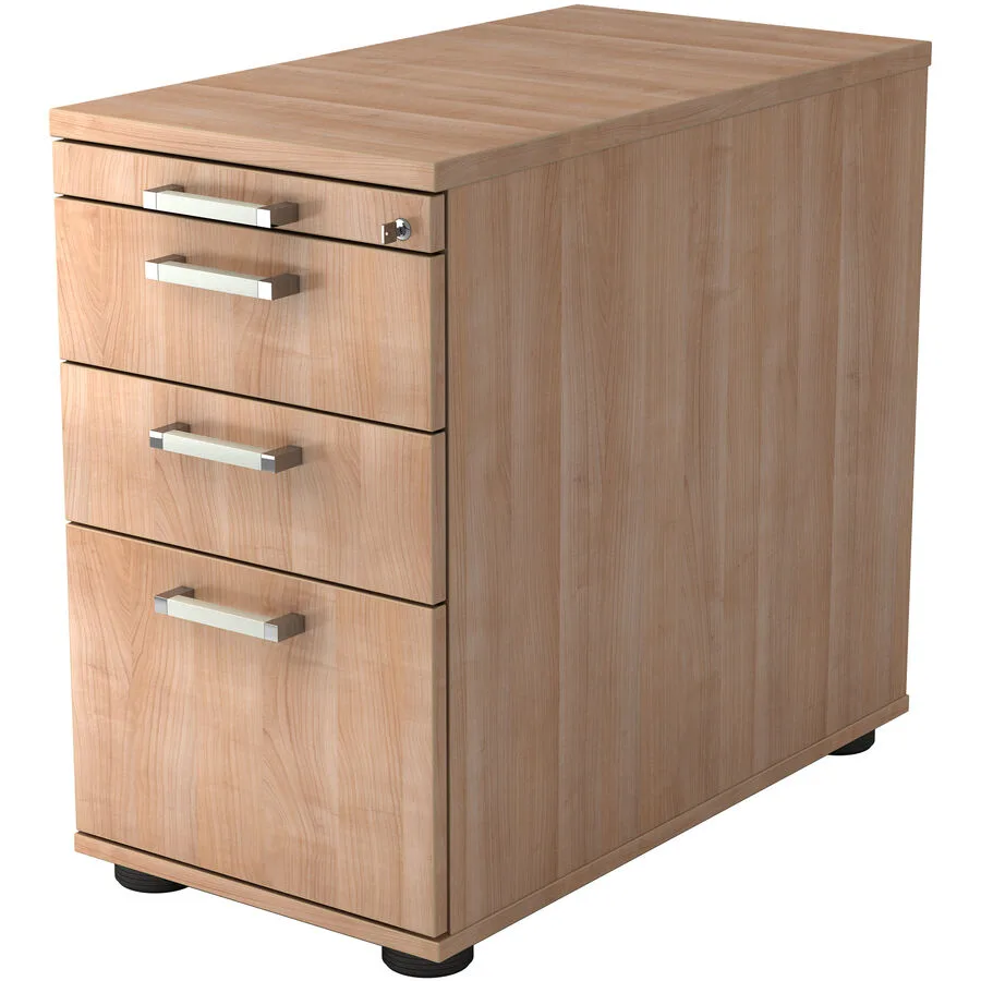 Standcontainer Office nussbaum Holzwerkstoff B 42.8 H 76 cm