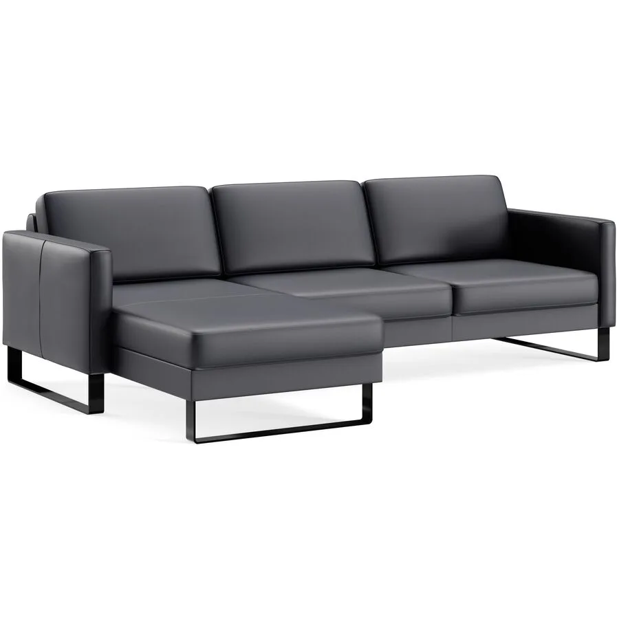 Ecksofa Devin Leder pazifik B 247 T 157 cm - Möbel Konfigurator: Traummöbel individuell zusammenstellen