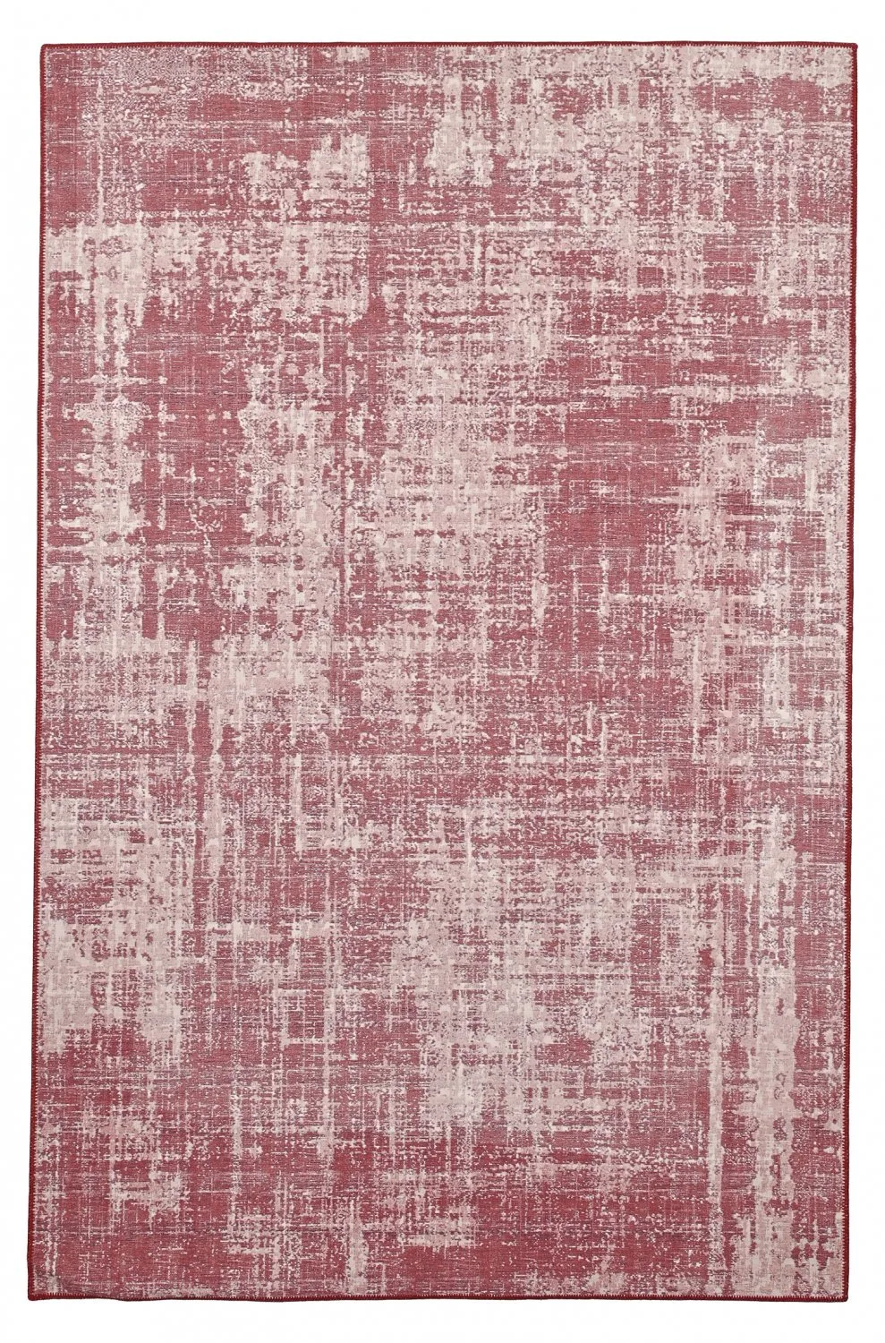 Flatvevd teppe - Elira (rød) (Størrelse: 150 x 230 cm)