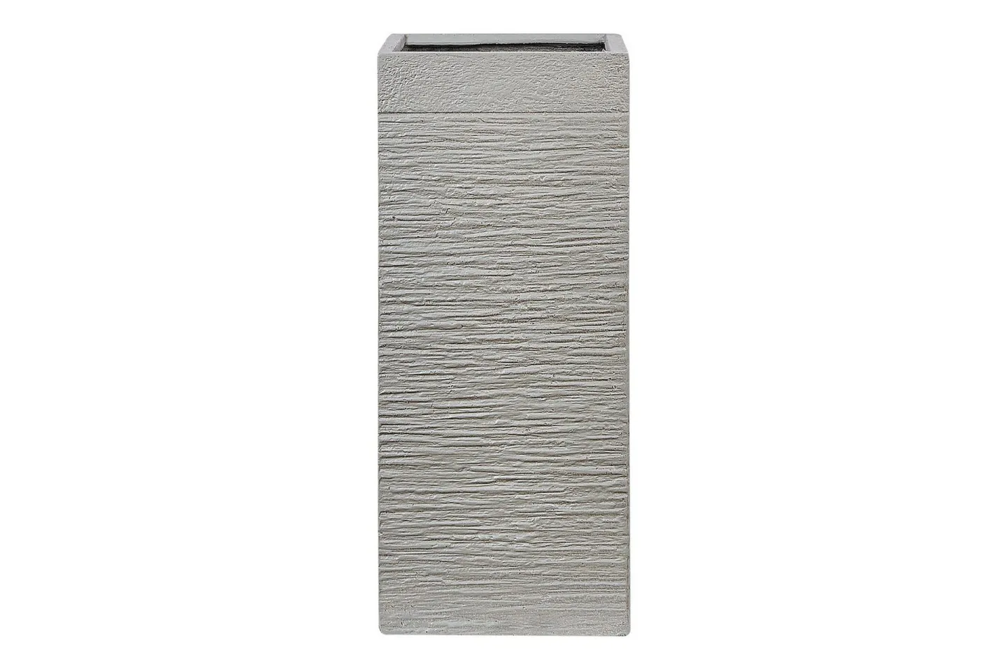 Trädgårdskruka Dion Grå, 26x26x60 cm - Grå, 26x26x60 cm