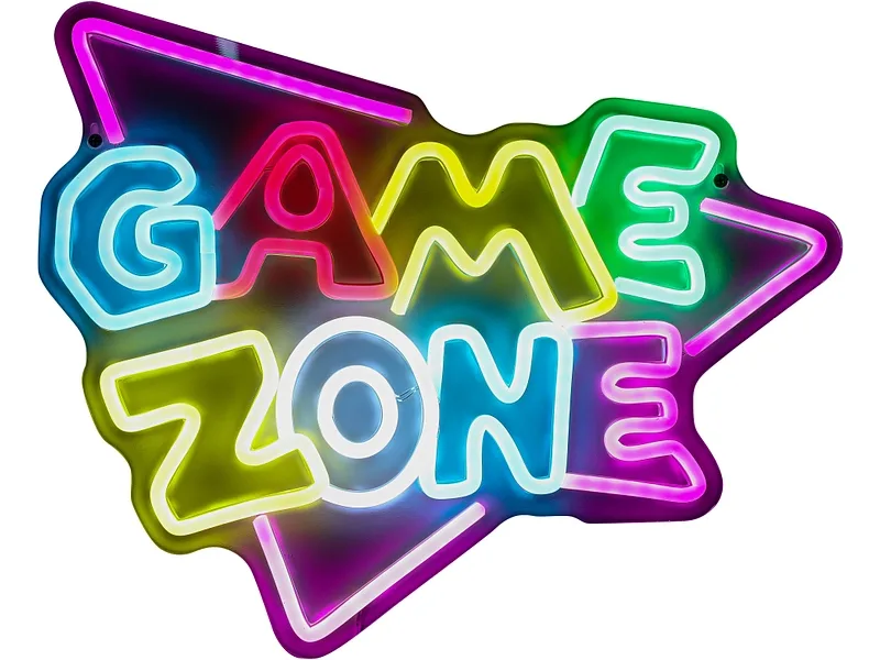 Dekoration mit LED GAMING 1.6cm 8W durchsichtig