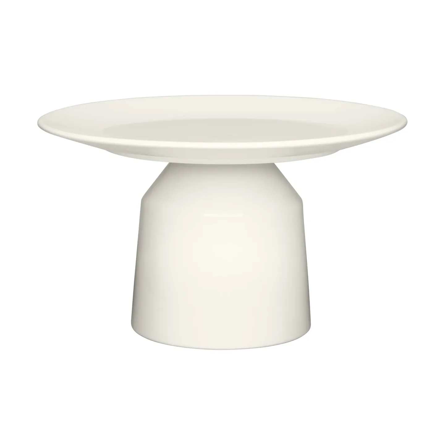 Iittala Solare Serviertablett hoch Ø24x14 cm Weiß