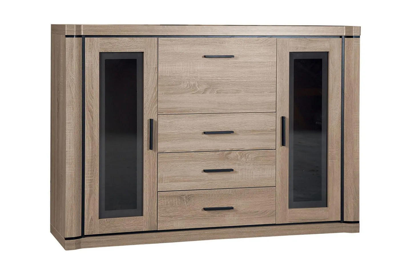 Dallas Skänk 157x43,5x111 cm - Beige/Grå