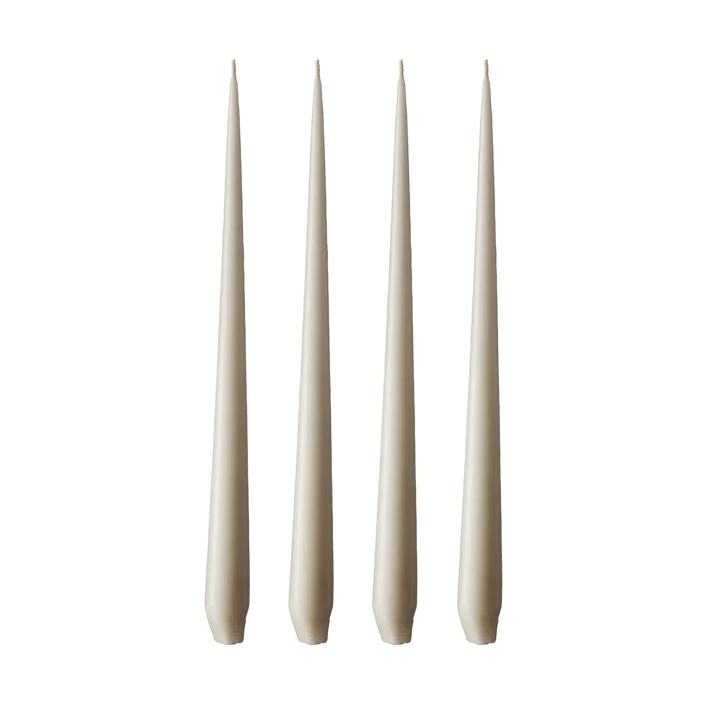 ester & erik ester & erik ljus 4-pack matt linen grey, 42 cm