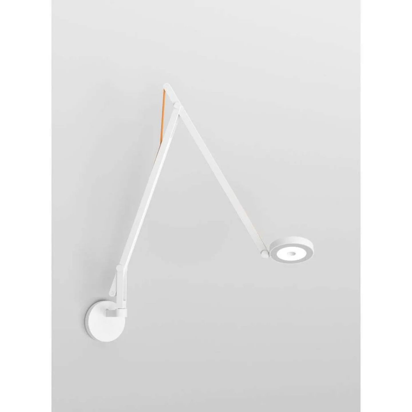 String W2 Vegglampe DTW Matt White/Orange - Rotaliana - Stue - Aluminium