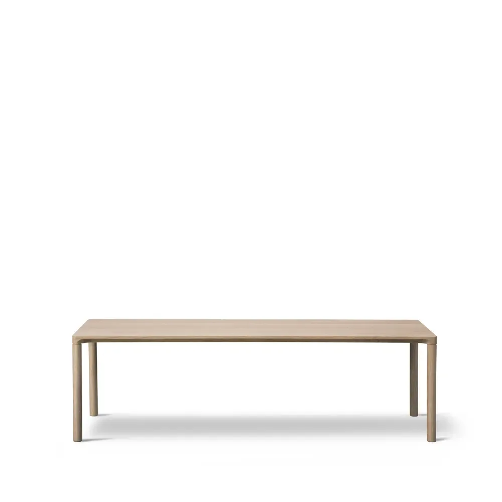 Fredericia Furniture Piloti 6715 soffbord Såpad ek-höjd 41 cm