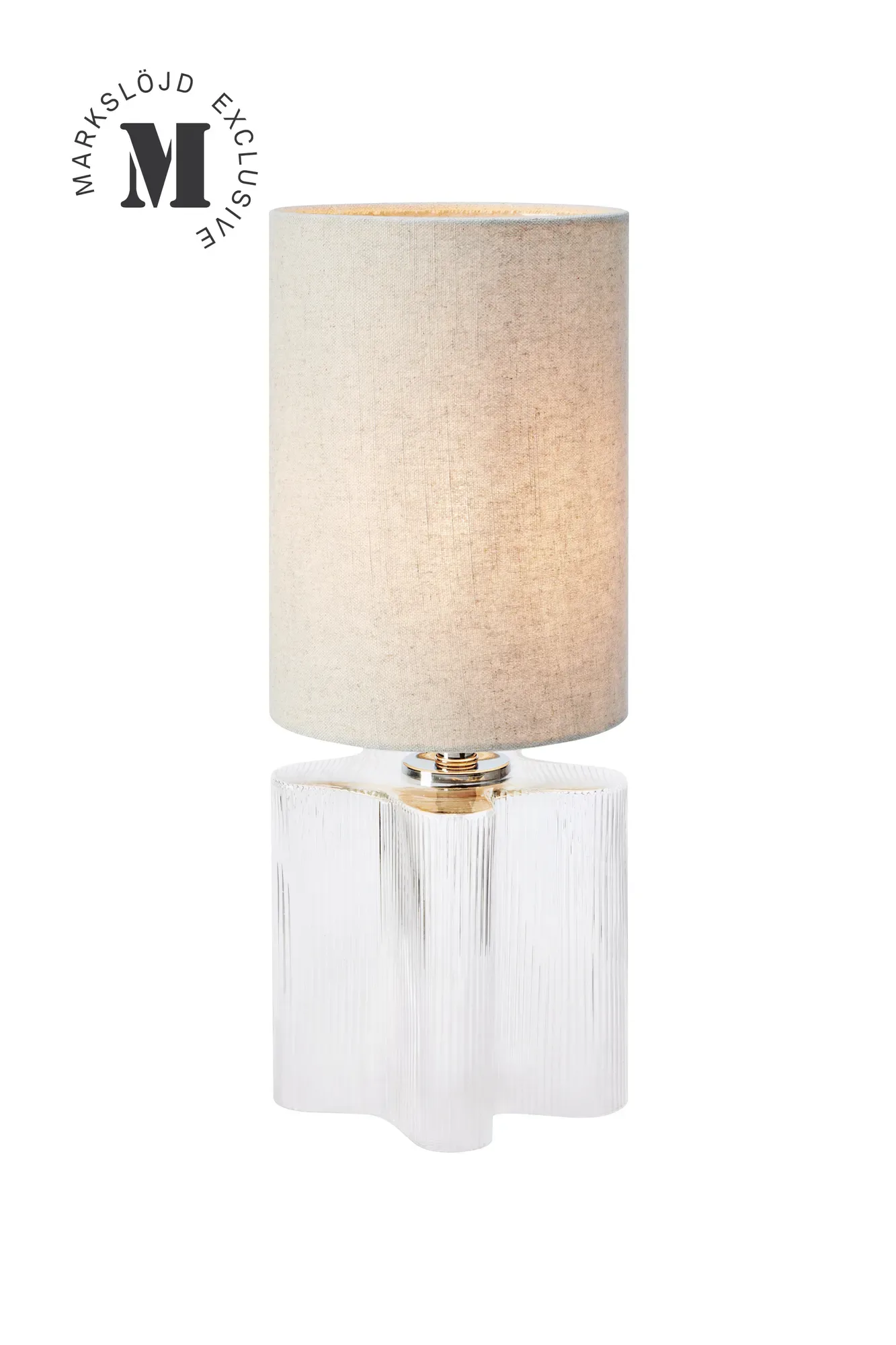 Vion Tischlampe Beige 51 cm