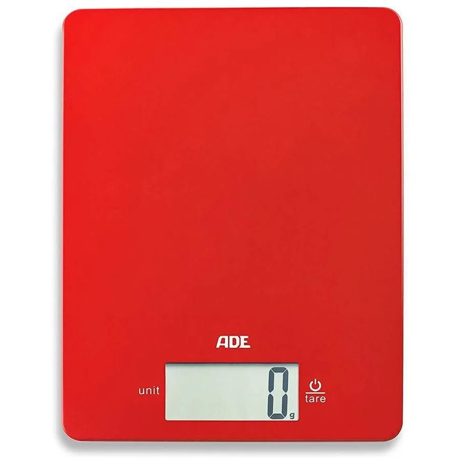 Küchenwaage ADE Rot Kunststoff B 17 cm 1 g