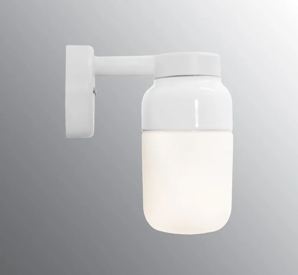 Ifö electric - Ohm Wall 100/210 - Badrumslampa - Vit