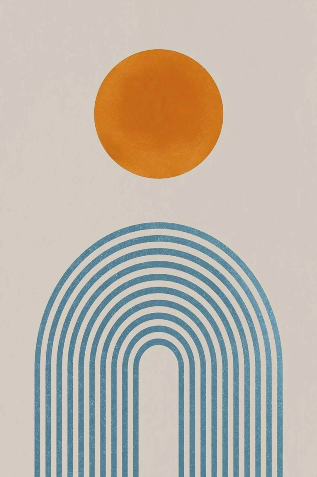 image LAND Bild Orange Dot | Schubiger Möbel