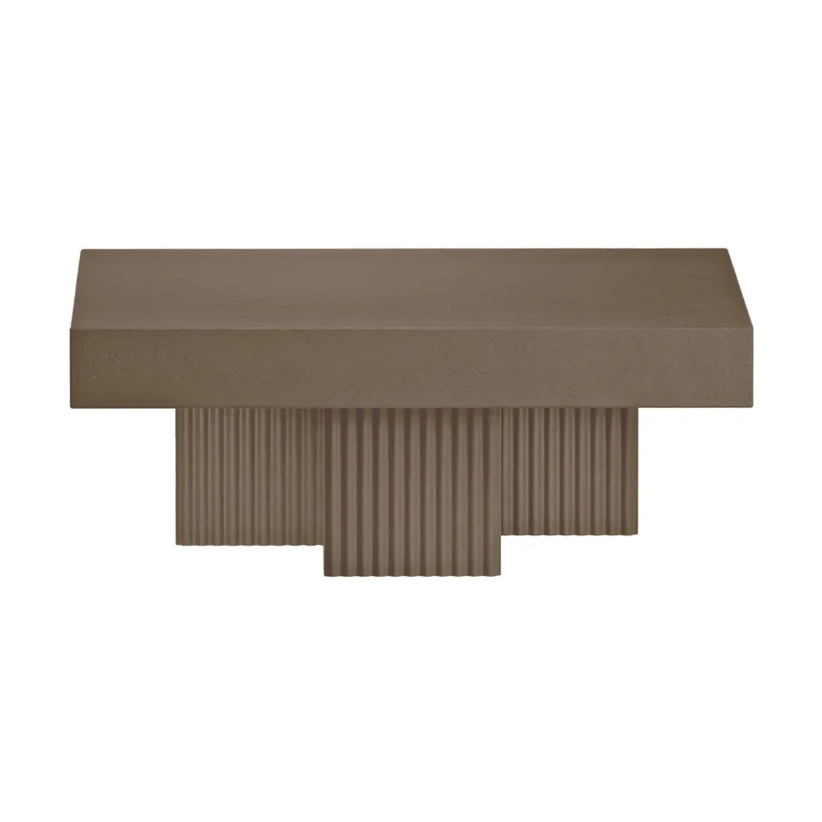 NORR11 Gear soffbord Clay, 100x100 cm