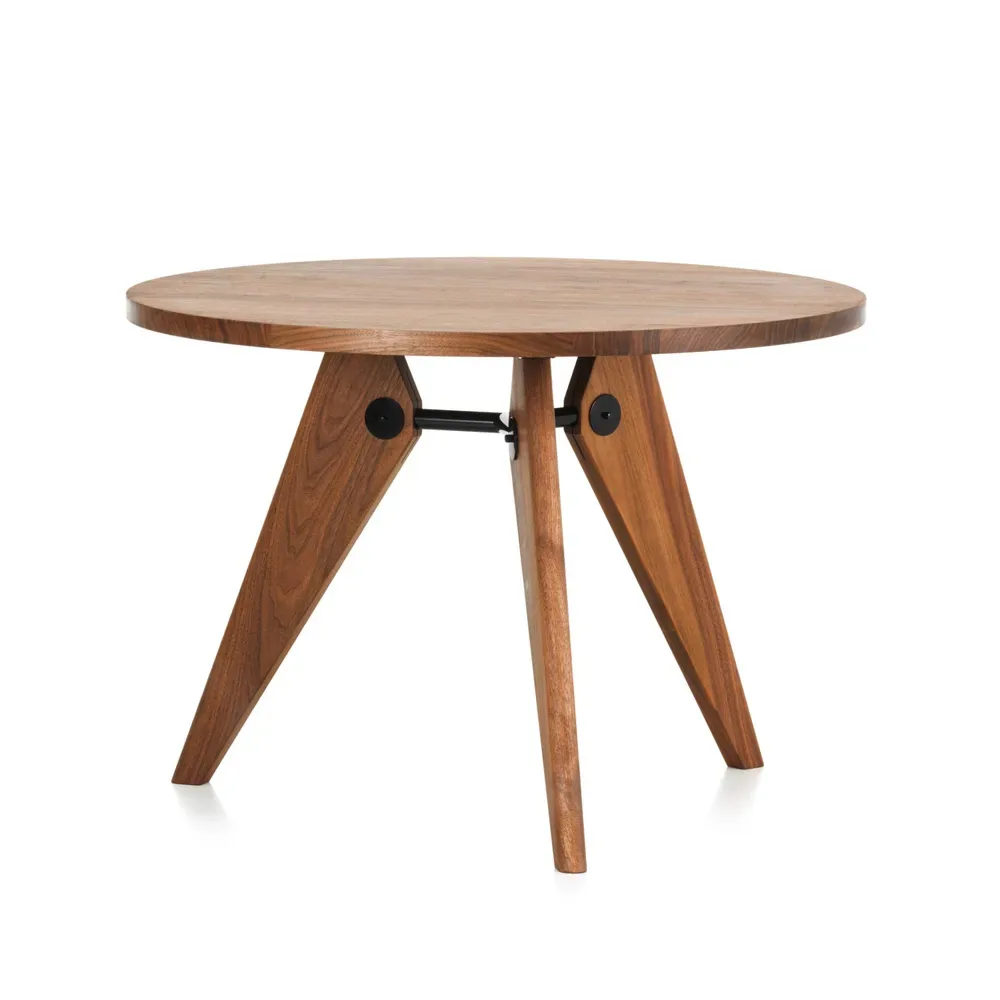 Vitra Guéridon matbord Oiled walnut ø105cm