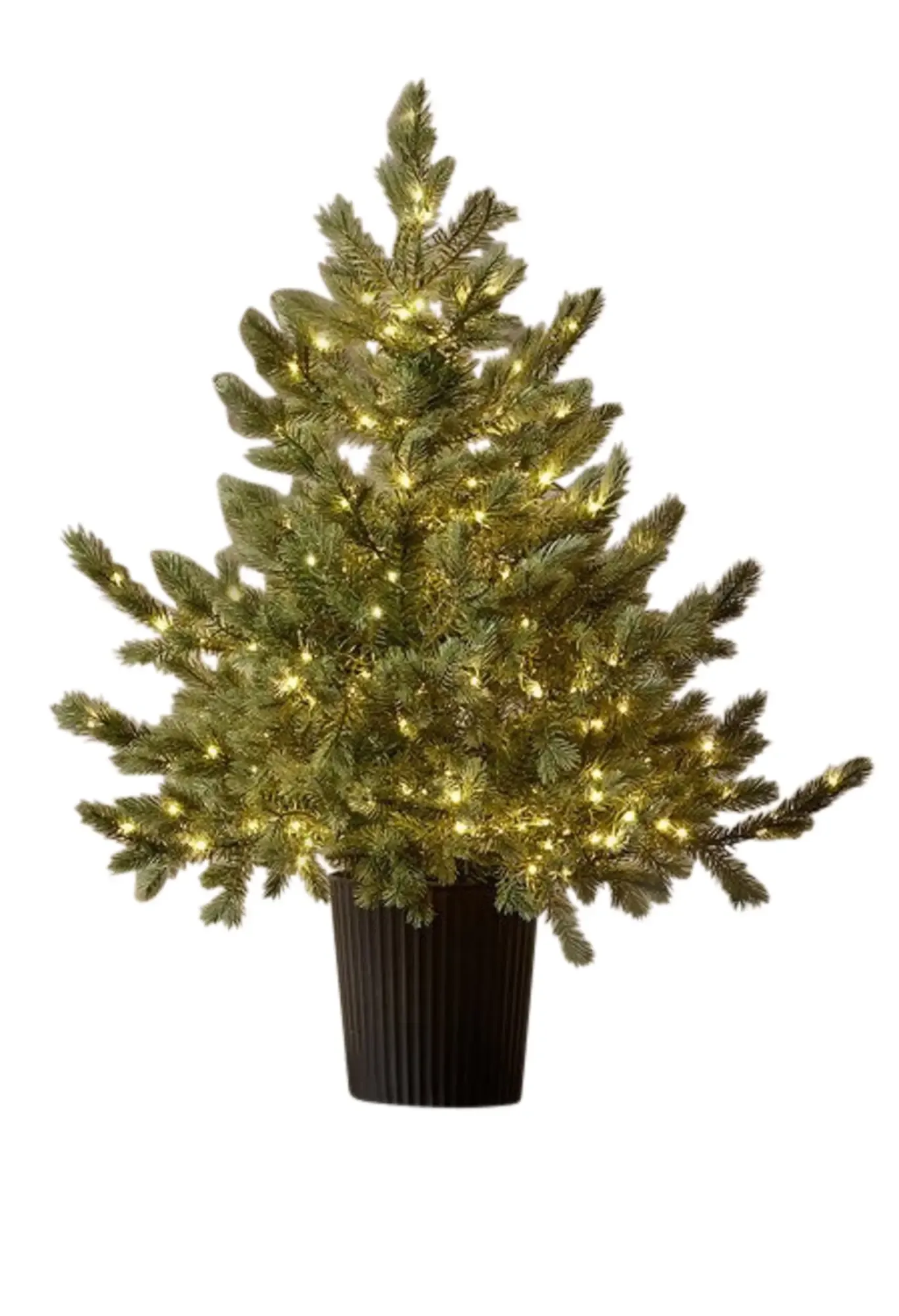 Edg Kunstpflanzen Tannenbaum 240LED Grün H: 90 cm | Schubiger Möbel