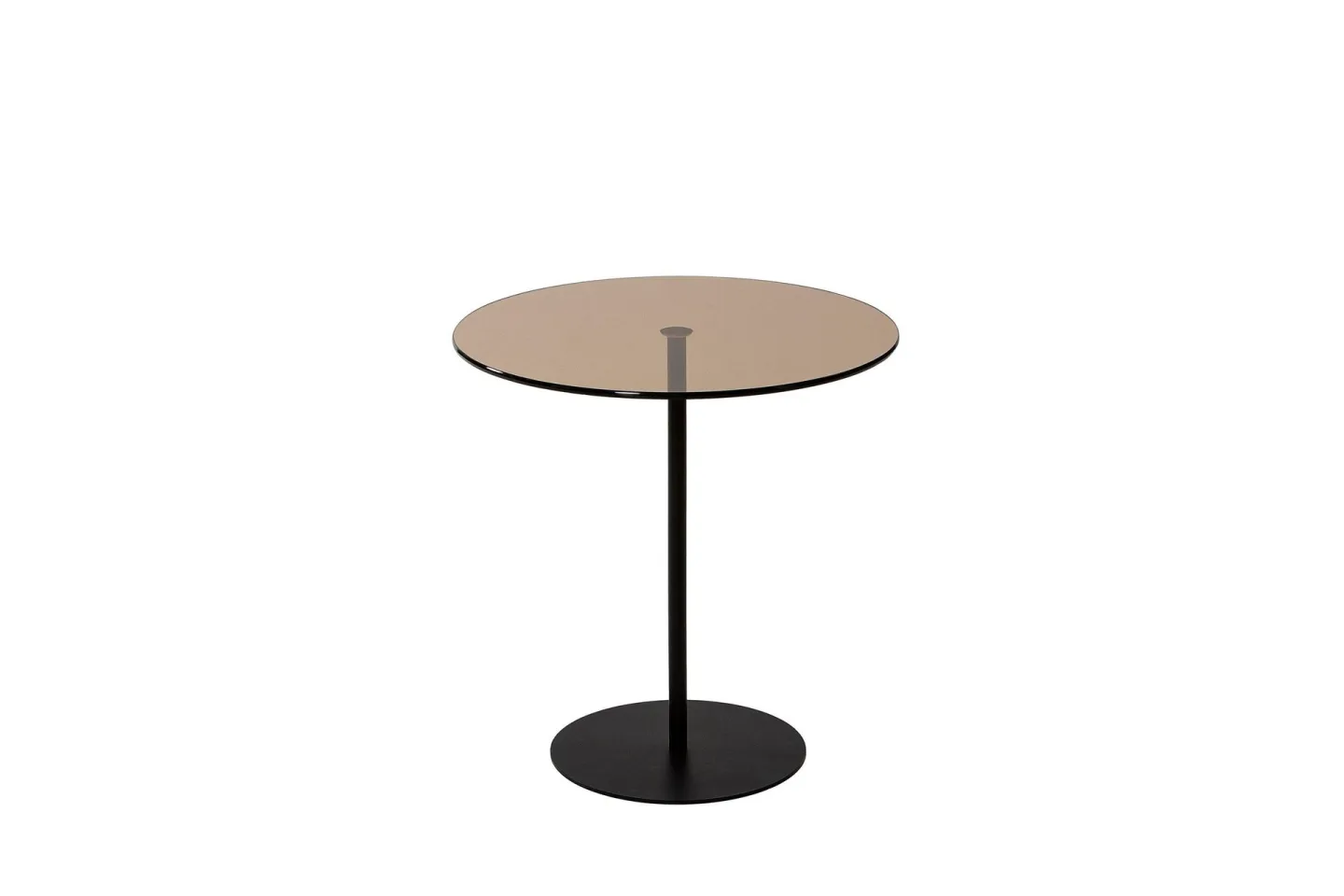Chill-Out Sidobord 50x50 cm Svart/Brons - Hanah Home