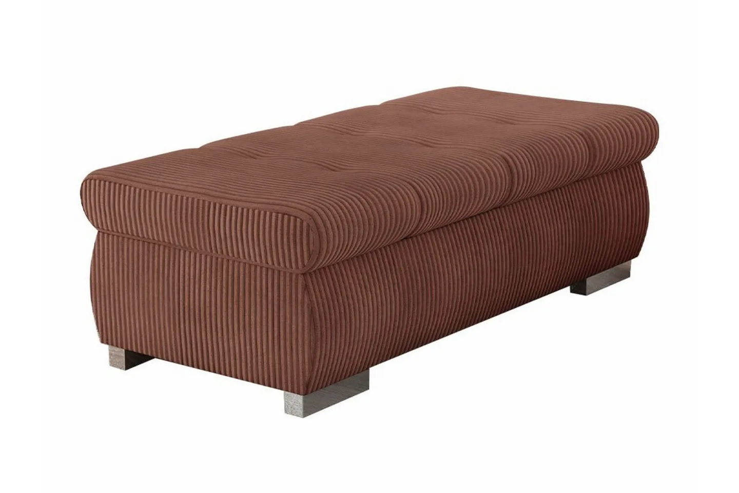 Cerys Fotpall 60 cm - Rosa
