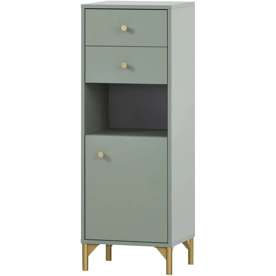 Highboard Joachim pistazie Holzwerkstoff B 40.3 cm H 114.4 cm