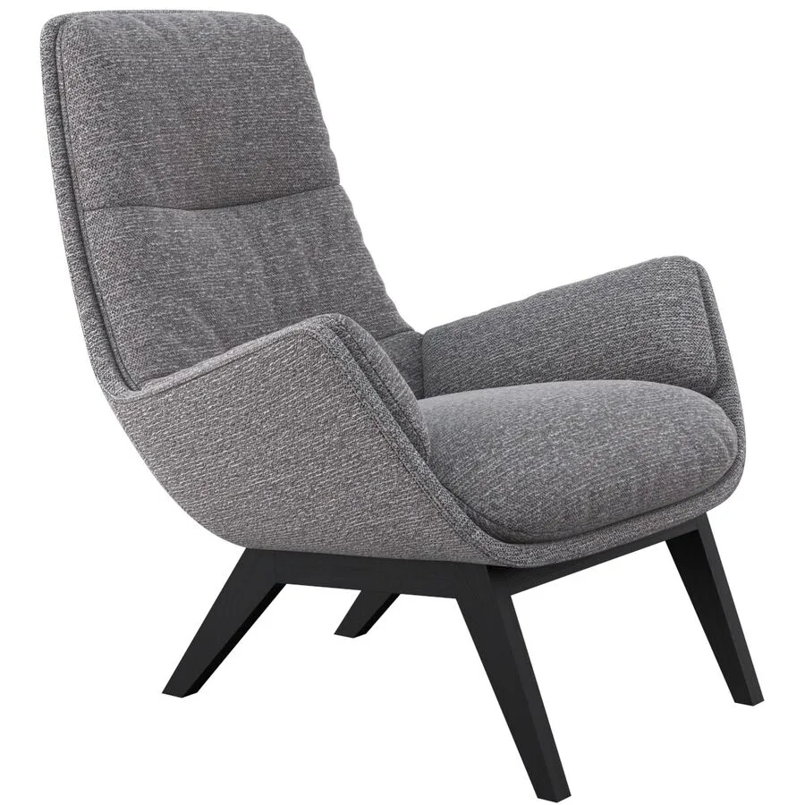 Sessel Halani stahl Stoff/Polyester B 93 T 84 H 95 cm