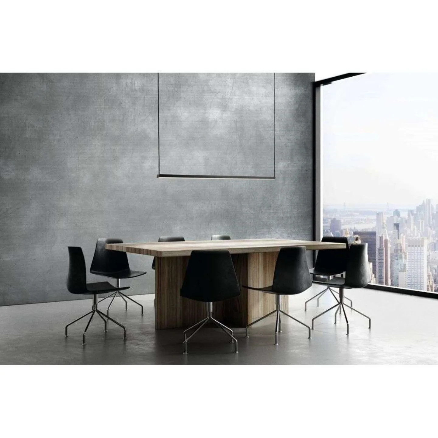Stripe S2000 Pendel 2700/3000K Svart - LIGHT-POINT - Stue - Aluminium