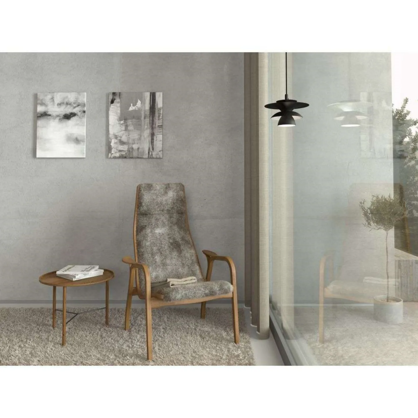 Picasso Pendel Ø18 Matt Black - Belid - Spisestue - Metal