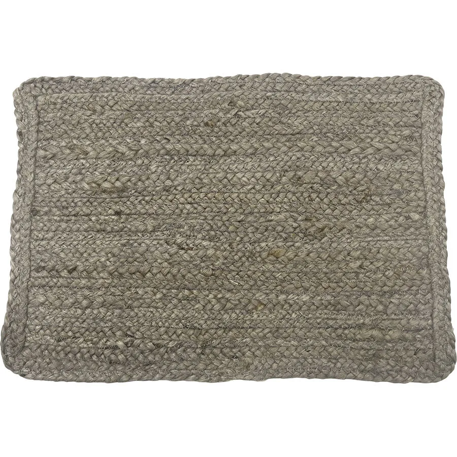 Tischwäsche Lenny taupe Jute Rechteckig B 33 cm