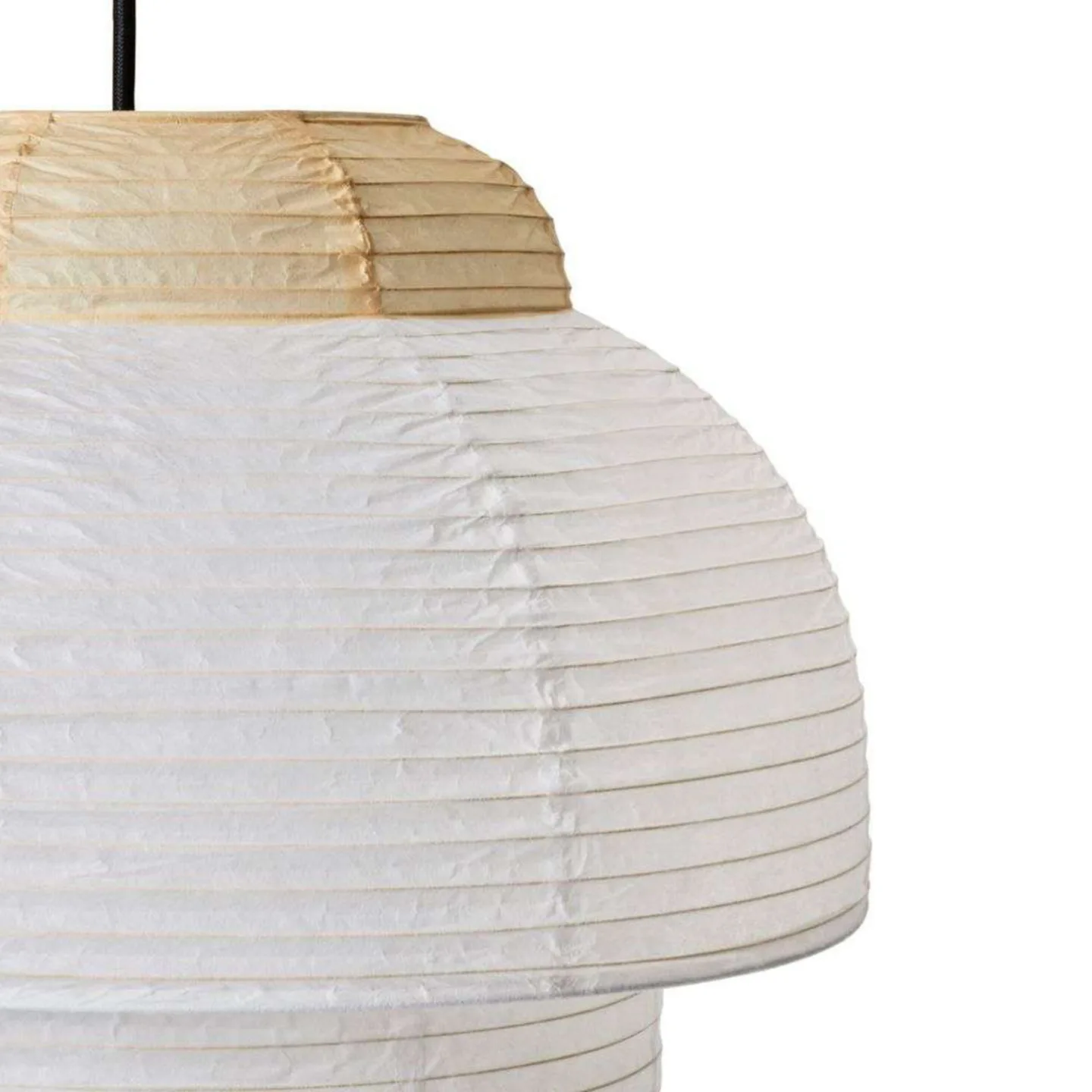 Papier Double Pendel Ø40 Soft Yellow - Made By Hand - Spisestue - Papir / kartong