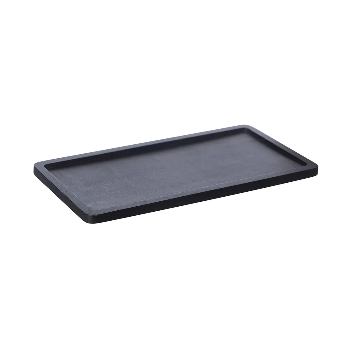 ERNST Ernst Holztablett 15 x 30cm Schwarz